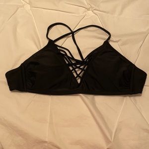 Target black crisscross swimsuit